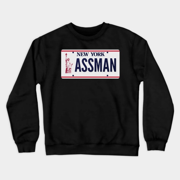 Assman Seinfeld New York Crewneck Sweatshirt by stayfrostybro